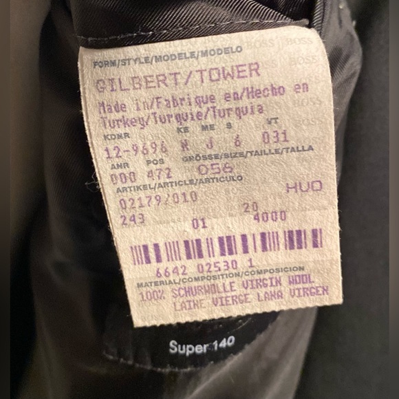 Hugo Boss - “Gilbert” Blazer - L (56EU) - Picture 4 of 4